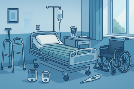 Hospital in home 450x300 เครื่องมือแพทย์ อุปกรณ์การแพทย์ สำหรับผู้ป่วยในบ้าน