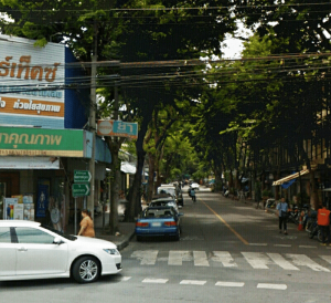 soi paneang 300x274 พาผู้สูงวัยนั่งรถเข็นเดินทางเที่ยวตลาดนางเลิ้ง