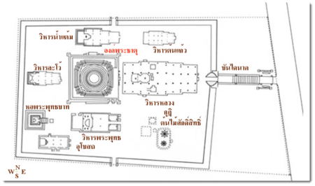 Wat Prathat Lampang Luang2 450x266 นั่งรถเข็นผู้สูงวัยเที่ยวลำปาง