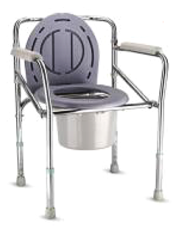 Folding commode chair อุปกรณ์ช่วยการเคลื่อนที่ เคลื่อนไหว